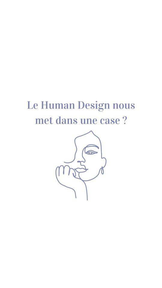Je réponds à une crainte que l'on a toujours lorsqu'on découvre le HD. 
Est-ce que ça nous met dans une case ?  Contactez moi en mp pour plus d'informations.  #humandesign #designhumain #outildecoaching #comprehensiondesoi #coachingpersonnel #coachholistique #devperso #developpementpersonnel #acceptationdesoi #affirmationdesoi #confianceensoi